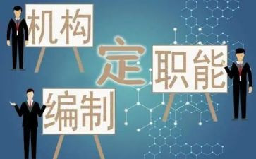镇机构编制工作报告6篇