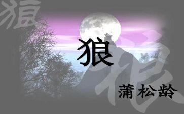 《狼》读后感500字通用6篇