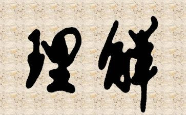 理解——作文精选6篇