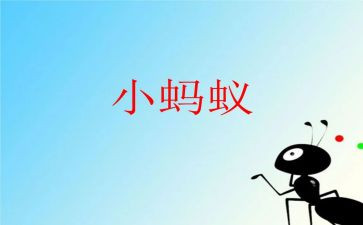 看蚂蚁的作文通用5篇