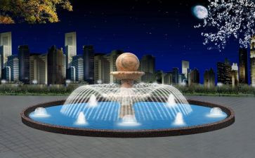 音乐喷泉作文模板5篇