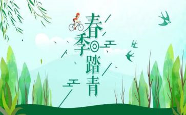 清明踏青的心得体会5篇