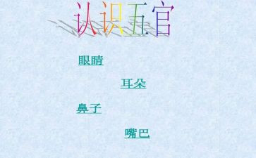 幼儿园小班贴五官教案7篇