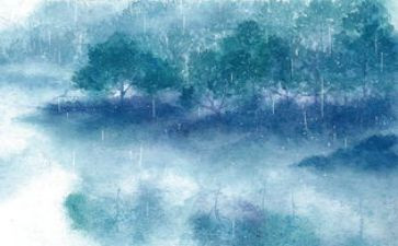 雨天的读后感5篇